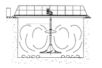 Hyperboloïde Mélangeur Hypercage Agitateur Double Vitesse Wave Maker Aérateur pour Étang À Poissons Oxygène Flottant Machines De Traitement De L'eau