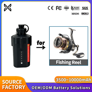Pack de batteries Li-ion personnalisé pour <span class=keywords><strong>moulinet</strong></span> de pêche électrique 3500mAh-10000mAh compatible avec <span class=keywords><strong>Daiwa</strong></span> <span class=keywords><strong>Shimano</strong></span> <span class=keywords><strong>Daiwa</strong></span> Ikuda OEM - Product Image 1
