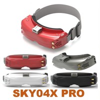 Lunettes FPV analogiques longue portée SKYZONE O4X Pro avec écran OLED pour drone, 5,8 GHz, avec sangle de tête