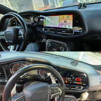 12.3 "Android Radio Studio pour Dodge Challenger SRT Hellcat 2010-2024 Carplay voiture écran LCD Carplay multimédia unité principale