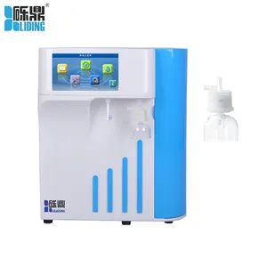 Intelligent Touch Screen 20 LPH Cheap Price Laboratory Ultra Pure Water System Water Equipment with UV light