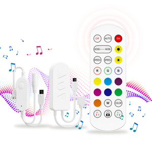 BT की अगुवाई वाली स्ट्रिप लाइट कंट्रोलर DC5-24V आरजीबी स्पा पिक्सेल ड्रीम मैजिक रंग संगीत डिमर - Product Image 1