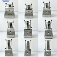 Ensemble de tamis d'essai en acier inoxydable, tamis d'essai de sol de laboratoire, tamis standard pour l'analyse et le criblage de la granulométrie