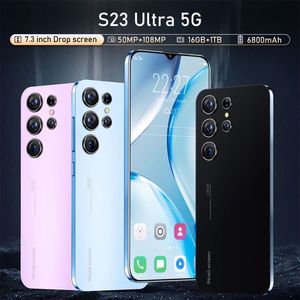 Nuevo Teléfono Móvil Original <span class=keywords><strong>S23</strong></span> <span class=keywords><strong>Ultra</strong></span> 2023, 16 GB + 1 TB, Pantalla Completa de 7.3 Pulgadas, Teléfono Celular HD, Cámaras de 24+108 MP, Batería de 6800 mAh, Smartphone 5G para Juegos - Product Image 6