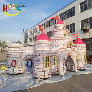 Patrón tradicional del <span class=keywords><strong>rey</strong></span> arco inflable <span class=keywords><strong>Castillo</strong></span> puerta inflable - Product Image 3