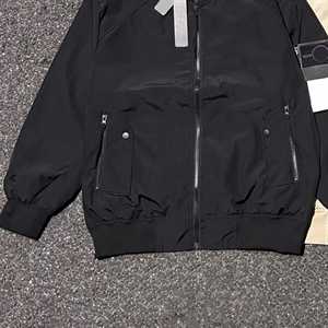 Stone Luxury Designer Style Oversized Casual Windproof O-neck Island Hooded Autumn <b>Pilot</b> <b>Jacket</b> For Men - Product Image 4