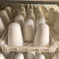 Bouchon isolant résistant au feu pour tête de four de fusion d'aluminium anti-corrosion, pour sortie d'eau du four