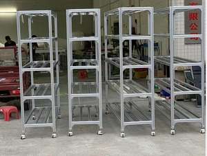 4080 estándar europeo 40*80 Marco de línea de aleación de aluminio estándar nacional 40X80 valla barandilla perfil de aluminio Industrial - Product Image 5