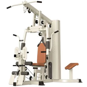 Estación de Gimnasio Multifuncional Todo en Uno con Sistema de Poleas y Pila de Pesas - Equipo de Ejercicio Multifuncional - Product Image 2
