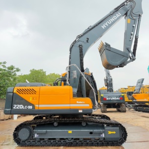 Excavadora Hyundai 220LC-9S Usada de 22 Toneladas en Buen Estado y a Bajo Precio, Excavadora Hyundai 220 de Segunda Mano, Herramientas de Construcción Usadas - Product Image 4