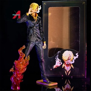 Figurine de collection décorative en PVC Sanji One Piece GK, modèle de jouet de dessin animé, avec Keisin One Piece Figure - Product Image 2