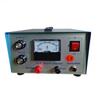 Spot Welder 50A Pulse Sparkle <b>Welding</b> Machine for Gold and Silver Necklace Ring Butt Handheld Laser Welder Machine - Product Image 1