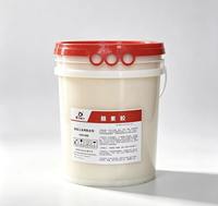Adhésif à base de caséine aqueuse DL-300 pour étiquettes papier sur bouteilles de bière et de boissons, haute viscosité, emballage en fût de 20 kg
