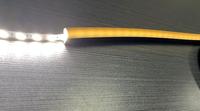 Canal LED en Silicone noir, 10x23mm, diffuseur latéral fluo Flex, 180 degrés, émission latérale, étanche