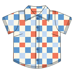 <span class=keywords><strong>Camisetas</strong></span> Ruidian de Alta Calidad para Niños y Niñas, <span class=keywords><strong>Camisetas</strong></span> con Estampado a Cuadros, <span class=keywords><strong>Camisetas</strong></span> con Cuello para Niños, <span class=keywords><strong>Camisetas</strong></span> de Verano para Niños, <span class=keywords><strong>Camisetas</strong></span> Más Vendidas - Product Image 4