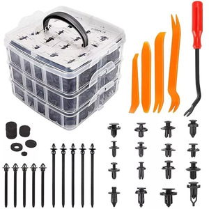 Car <b>Clips</b> 675Pcs Universal Dash <b>Frame</b> Panel Kit Interior Trim Fasteners Easy Installation Plastic Buckles Set - Product Image 1