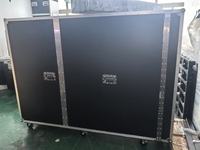 Écran LED portable et pliable P1.5 P2.5 pour DJ avec flight case pour scène de club, discothèque, location 3D