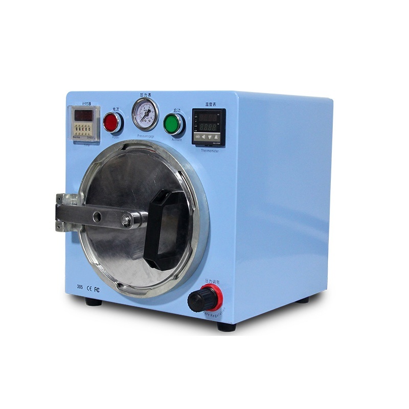 Promotion Price TBK-305 Small LCD Digitizer OCA Debubble Machine Blue Bubble Remover For Glass Refurbishing