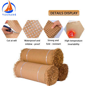 Rollo De Alfombrilla De Ratán Rodillo Natural Endenozya En Cintas De Construcción De Jamón Patrón De Malla De Poliratán Karachi Rollo De Alfombrilla De Ratán - Product Image 3
