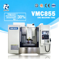 Centre d'usinage vertical CNC VMC855, fraiseuse automatique, fraiseuse à métal