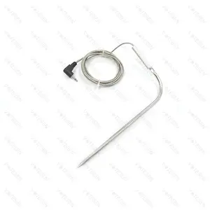 3.5mm Jack Connector Bent Probe PT100 Temperature Sensor