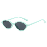 Lunettes de soleil en gros, nouvelle collection, esthétique Y2K, petites ovales, protection UV400, logo personnalisé, lunettes rétro pour festival de musique et fête