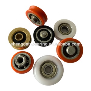 Poulie en Nylon 1125 1175 roues avec roulements à billes 608zz roue à rouleaux en Aluminium pour portes coulissantes et fenêtres - Product Image 4