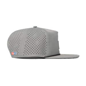 TCAP China 5 Panel Unstructure Pvc Patch Hat <b>Waterproof</b> Laser Perforated Sport <b>Cap</b> - Product Image 3