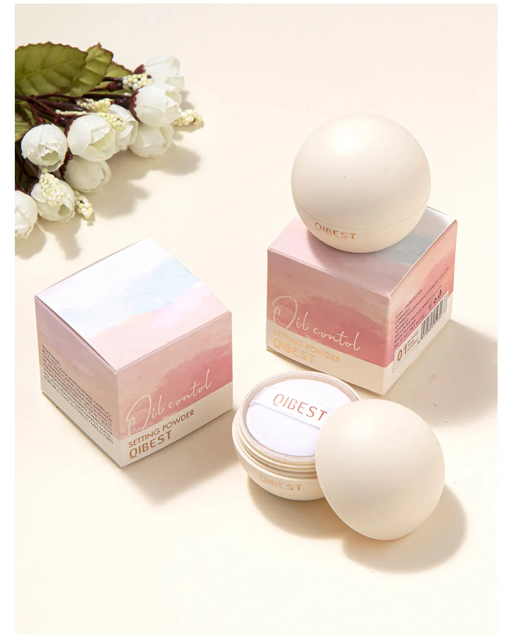 New Arrival Oil Control Face Makeup Loose Powder Private Label Finishing Loose Setting Powder