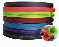 Sangle tubulaire en nylon haute ténacité de 25 mm pour laisse de chien et collier, sangle réfléchissante de 1 pouce pour sac