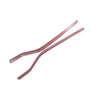 <span class=keywords><strong>บัว</strong></span>เอมิราแบบด้านสีดำคาร์บอนไฟเบอร์แท้สำหรับ<span class=keywords><strong>ตกแต่ง</strong></span><span class=keywords><strong>ภายใน</strong></span>รถยนต์2021-2023แถบประดับแผงประตูด้านในเพื่อการป้องกัน - Product Image 6