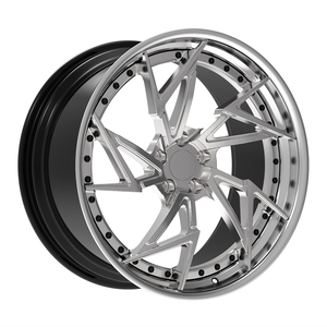 Rines Forjados DH Personalizados de 2 Piezas de 18 19 20 21 22 23 24 Pulgadas para <span class=keywords><strong>Nissan</strong></span> <span class=keywords><strong>GT</strong></span>-<span class=keywords><strong>R</strong></span> con Bordes Pulidos - Product Image 5