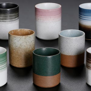 Tazas de Té Japonesas Modernas Ecológicas al por Mayor de 220ml, <span class=keywords><strong>Taza</strong></span> <span class=keywords><strong>Maestra</strong></span> de Cerámica, <span class=keywords><strong>Taza</strong></span> de Té Retro de Horno, <span class=keywords><strong>Taza</strong></span> de Café de Gres - Product Image 1
