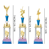 Trofeo de Plástico Personalizado de Fábrica para Ganadores de Ballet, Premios Elegantes para Competiciones y Eventos