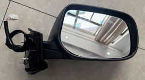 Side <b>Door</b> <b>Mirror</b> With LED Turn Signal Lamp for Toyota Vitz Yaris 09-13 Black Automatic Dimming Rearview <b>Mirror</b> Assembly - Product Image 2