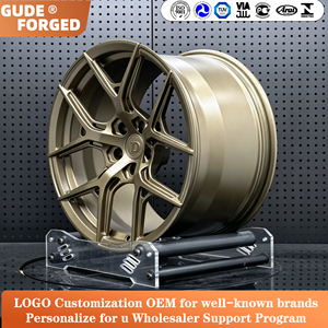Cerchi GUDE Personalizzati Opachi Luminosi <span class=keywords><strong>1</strong></span> Pezzo 5X120 5X114.3 19 20 21 22 Pollici Forgiati per Auto Passeggeri Audi BMW X - Product Image 4