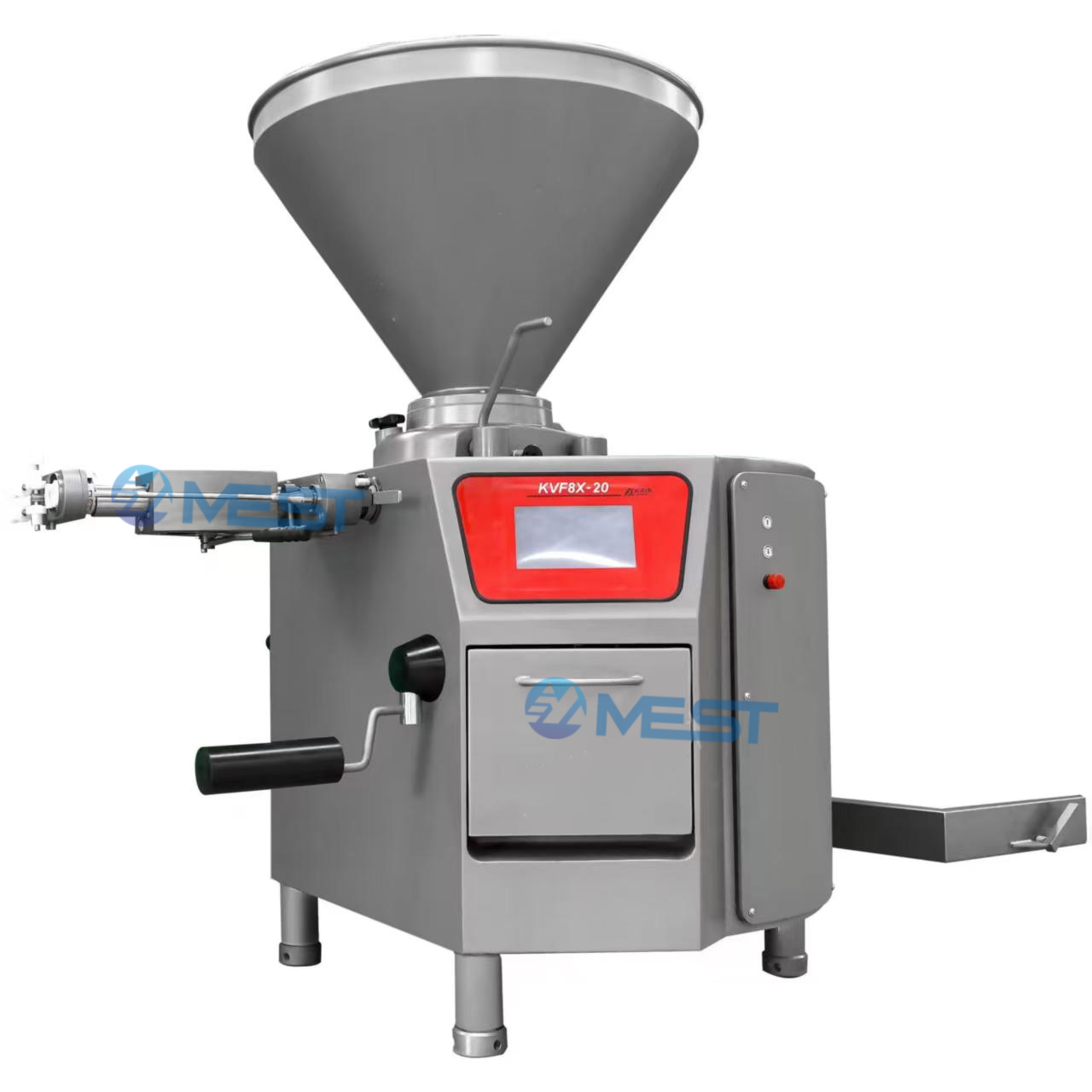Industrial Electric High Speed Meat Filler Linker Pet Hotdog Maker Ham Quantitative Filling Tying Machine Vacuum Sausage Stuffer