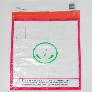 Bolsa de Plástico Transparente Autoadhesiva Personalizada, Bolsa de Seguridad a Prueba de Manipulaciones para Efectivo - Product Image 3