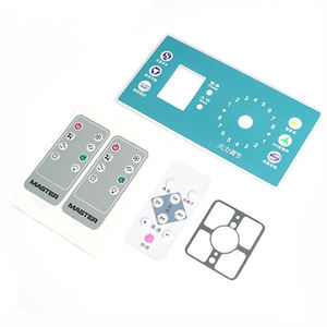 Fournisseur d'usine professionnel, faible MOQ, panneau frontal de commande pour impression numérique adhésive, membrane graphique en polycarbonate pour PC - Product Image 6