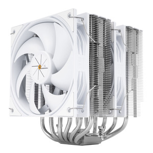 พัดลมระบายความร้อนซีพียู Thermalright PA120 V3 สีขาว ความสูง 157 มม. แบบ Dual Tower 6 Heatpipes AGHP Air Radiator Assassin 120 V3 สีขาว - Product Image 2