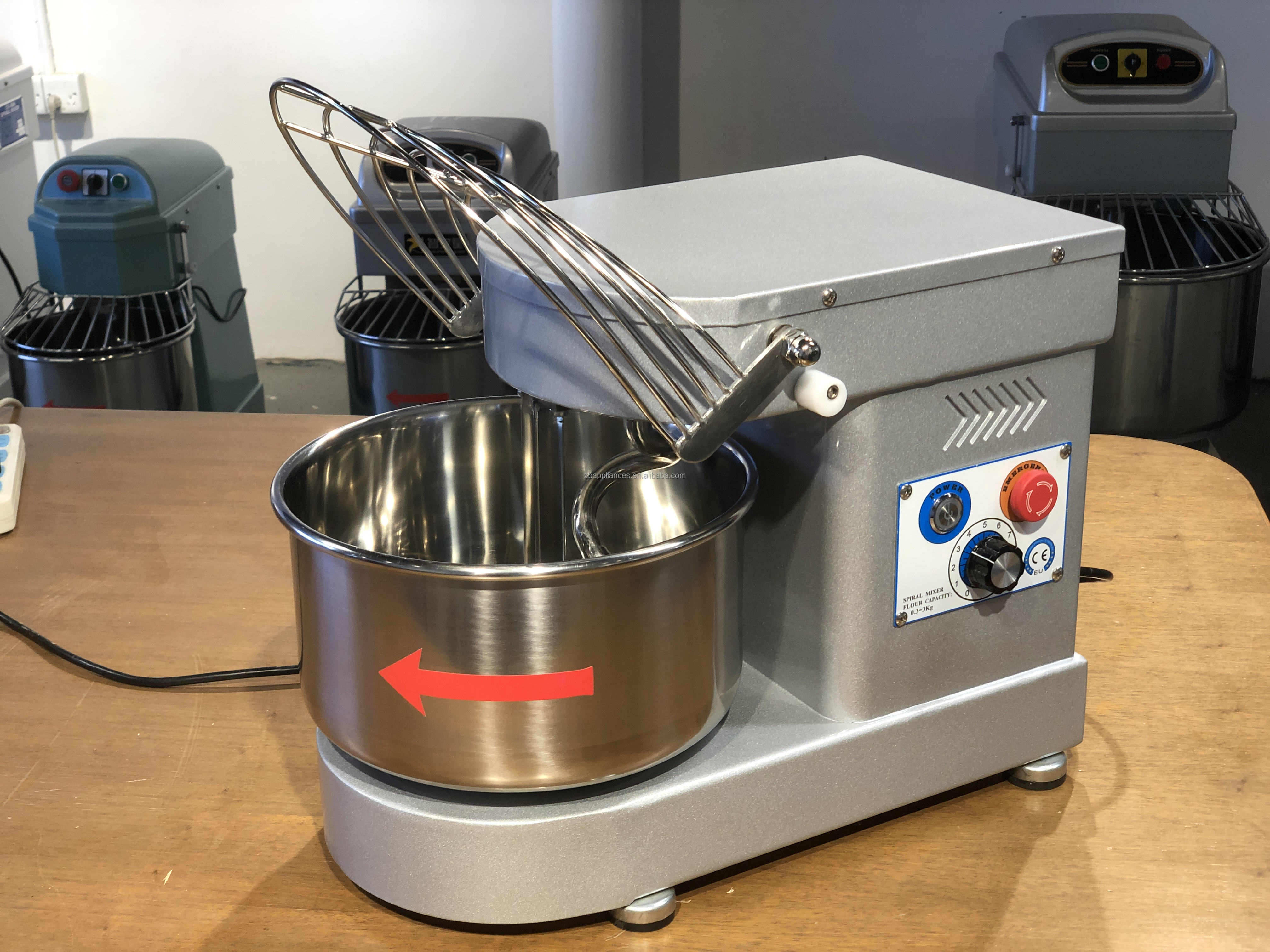 3kg to 100kg Pizza Bread Dough Kneader High Productivity