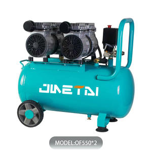 <span class=keywords><strong>Compresor</strong></span> de Aire Silencioso de 24L/50L/100L, 212L/min, 118*70*60MM, 2 Cabezales, <span class=keywords><strong>Sin</strong></span> Aceite, <span class=keywords><strong>para</strong></span> Pintura en Aerosol - Product Image 2