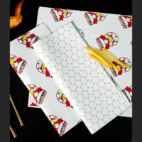 Feuille d'aluminium Papier d'emballage en nid d'abeille Papier d'emballage en nid d'abeille pour sandwich Recyclable pour nid d'abeille en aluminium Papiers pour hamburger en aluminium