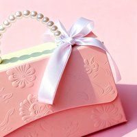 Scatole Colorate Riciclabili Portatili per Caramelle, Scatole Regalo Personalizzate per Baby Shower con Rivestimento UV e Goffratura per Dolciumi