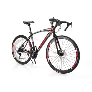 Vélo de course KWO Gym Fitness confortable avec pneus 700C, selle, guidon, pédalier, manettes de vitesses 30 rapports, cadre homme KOS008-2 B - Product Image 2