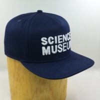 Casquette Snapback Structurée 5 Panneaux Brodé Musée Scientifique Tendance, Visière Plate, Réglable, 100% Coton, Style Hip Hop Décontracté Extérieur