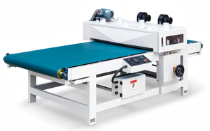 Machine de revêtement UV automatique double face de précision <span class=keywords><strong>pour</strong></span> meubles en <span class=keywords><strong>bois</strong></span>, 1300 mm, <span class=keywords><strong>pour</strong></span> panneaux en placage, papier et MDF, ligne de vernissage UV à rouleaux - Product Image 2