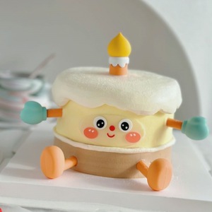 Cute Cake Decorations Creative Birthday Candle With Smile Face And Little Feet For Kids Party Decor Handmade - Product Image 2