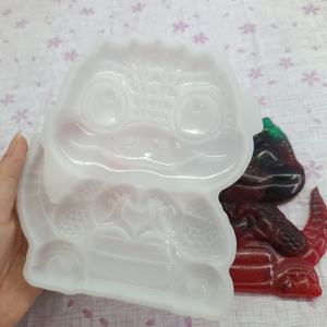 Moldes de fundición de resina hechos a mano para adornos decorativos DIY estilo Ins herramientas de escritorio de silicona molde de Papá Noel - Product Image 3