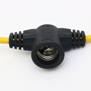 E27 ที่วางโคมไฟแบบเสียบปลั๊ก 100W 10500LM ตัวเรือนพลาสติกกันน้ำกลางแจ้ง แหล่งกำเนิดแสง LED สีขาว ไฟทำงาน - Product Image 1